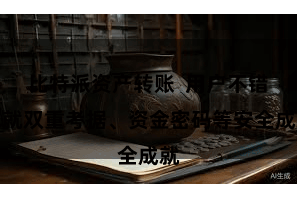 比特派资产转账  用户不错成就双重考据、资金密码等安全成就