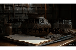 比特派官网首页  保险用户账户的安全性和隐秘性